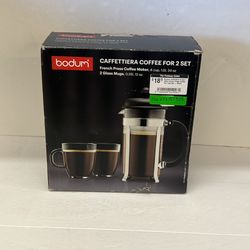 Body Caffettiera 8 Cup 34oz French Press Coffee Set
