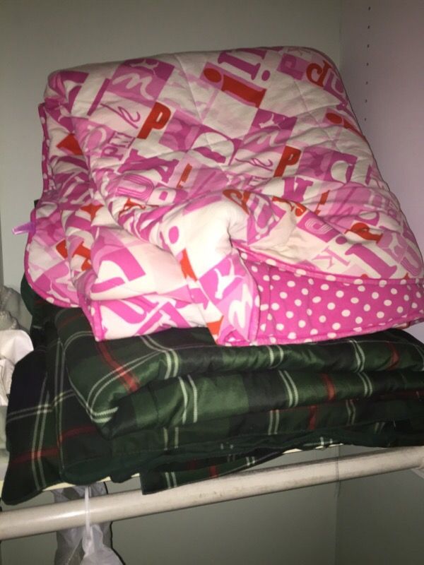 Victoria secret pink blanket
