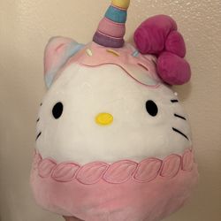 Hello Kitty Unicorn Ice Cream Squishmallow