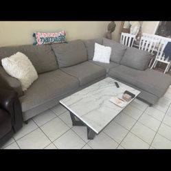Ashley L Shape Couch ($700 Retail)