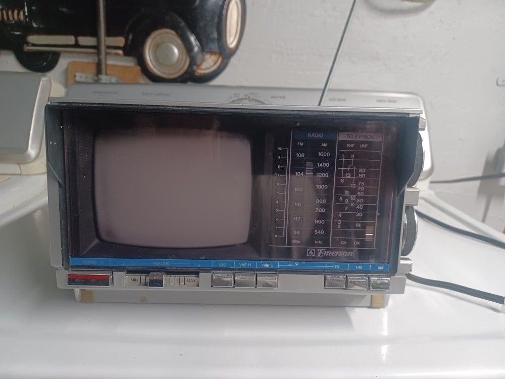 Emerson Black And White TV And Radio