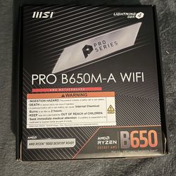 MSI PRO B650M-A WIFI AM5