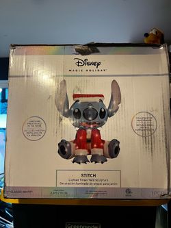 Disney 28-in LED Sitting Stitch Decor