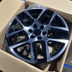 4 New 22x9 Wheels Only