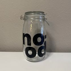 Aesthetic Large Noodles Clipped Jar 