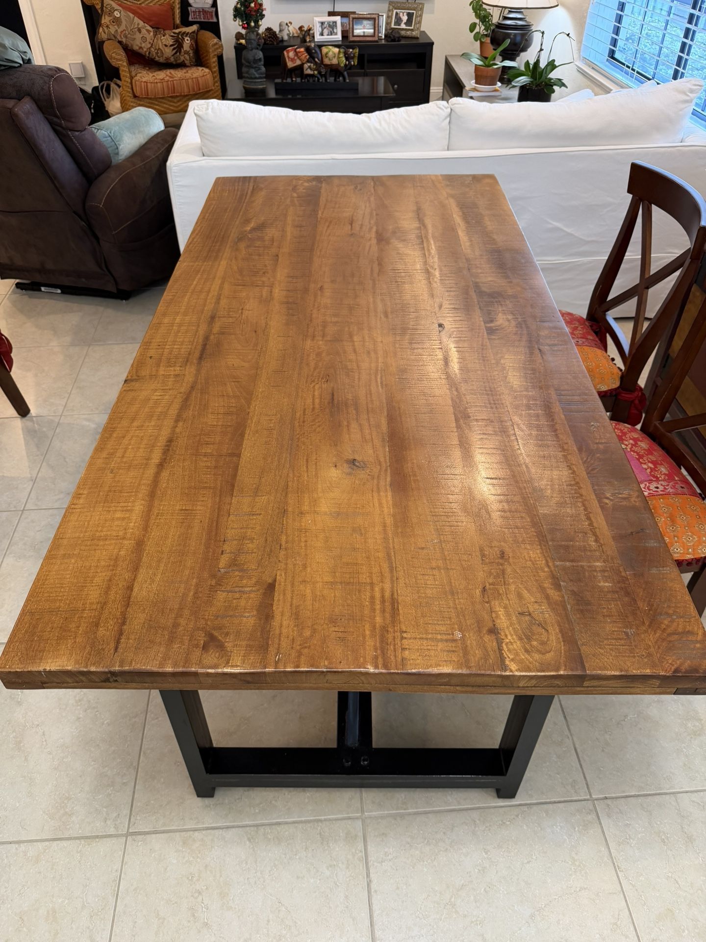 Solid Wood Contemporary Dining Table