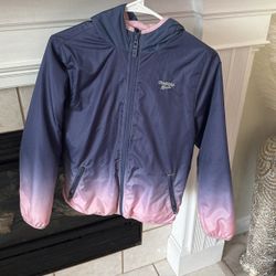 Coat Size 10/12 Pink And Blue