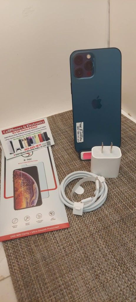 iPhone 12 Pro Max 256gb Factory Unlocked On Cash Deal $449