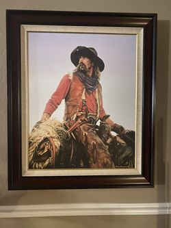 Two Cowboy Painting