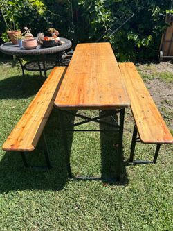 Picnic table set