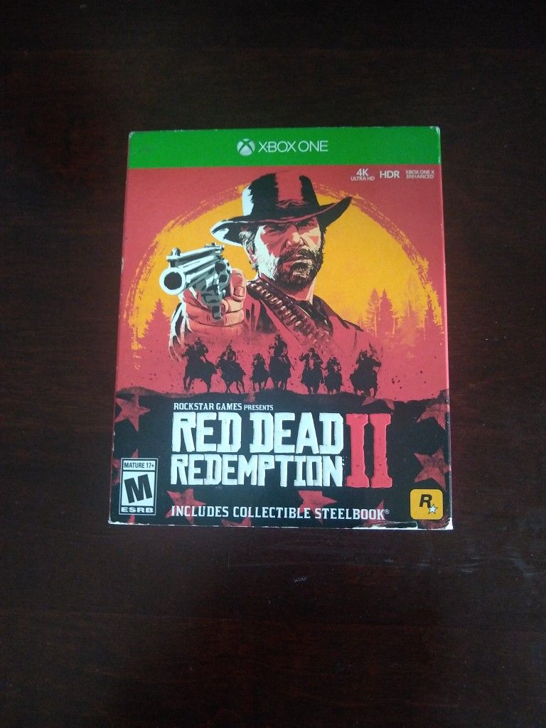 Red Dead Redemption 2  Steel Book Edition
