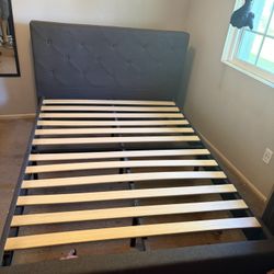 Full Bed Frame With Mattress 