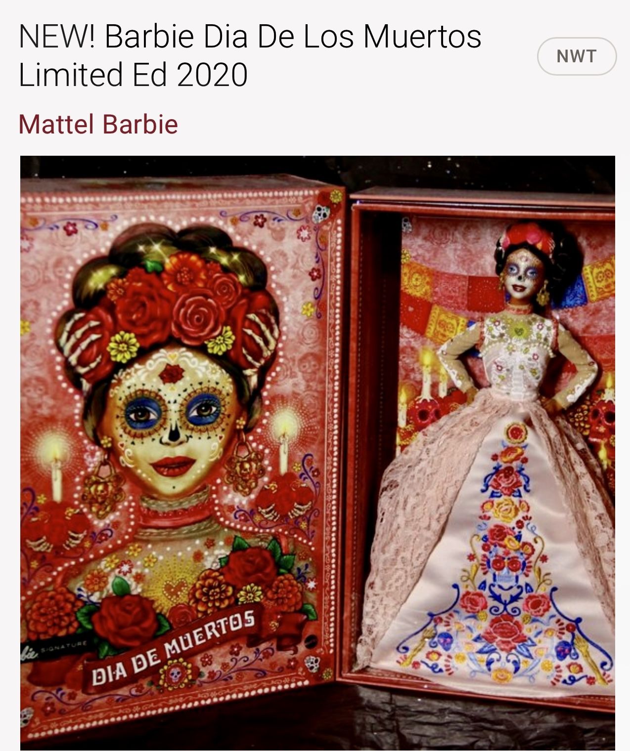 2020 Dia De Los Muertos Barbie