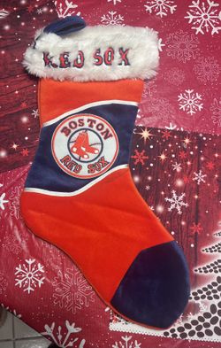 Boston Red Sox Christmas stocking
