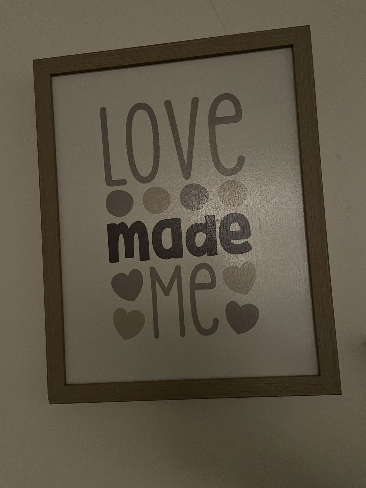 Baby Frame Decor