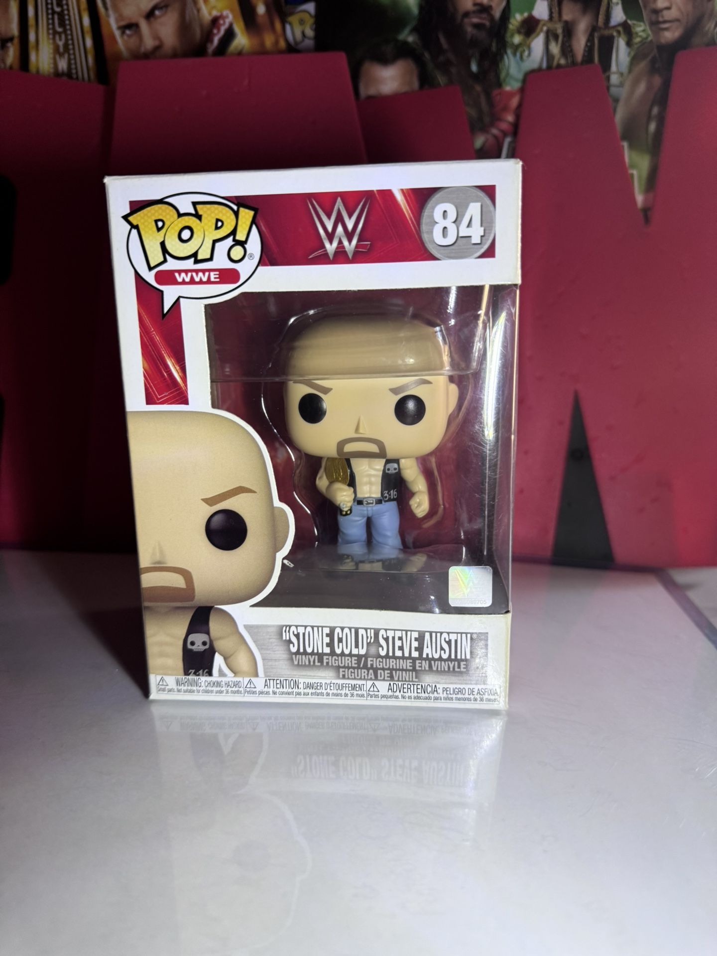 Funko POP! WWE #84 Stone Cold Steve Austin Figure