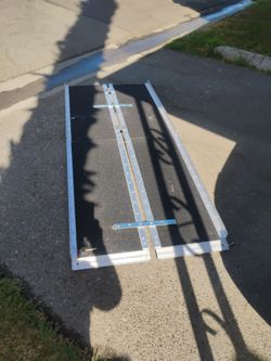 Folding wheelchair Ramp used $135