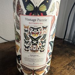 Vintage Butterfly Puzzle