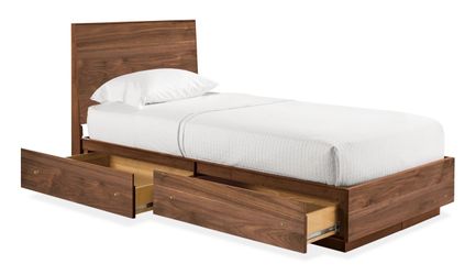Room & Board- Hudson Twin Storage Platform Bed