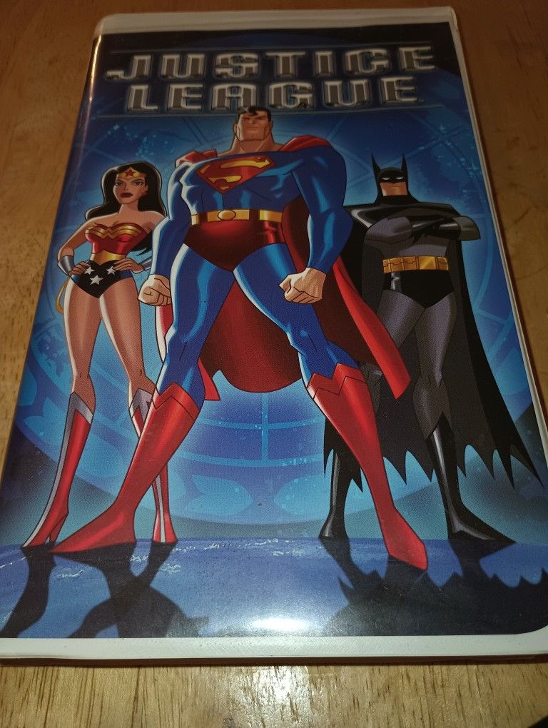 Justice League VHS Tape