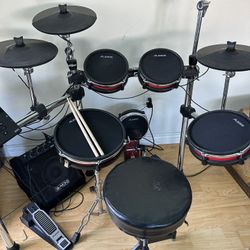 Alesis Crimson II -8 piece electric drum set 