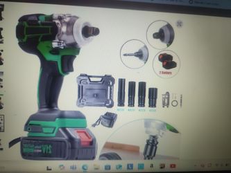 Ikaufen 21v 1/2"Wrench Impact drivern 