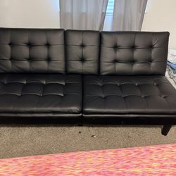 Black Futon  (READ DESCRIPTION )