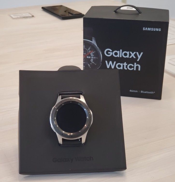 Samsung Galaxy Watch 46MM GPS - Buy it in full or $1 Down Today Only