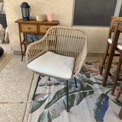 Boho/Mid Century modern Chair