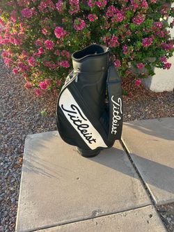 vintage titleist staff golf bag