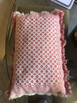 Handmade pillow from France