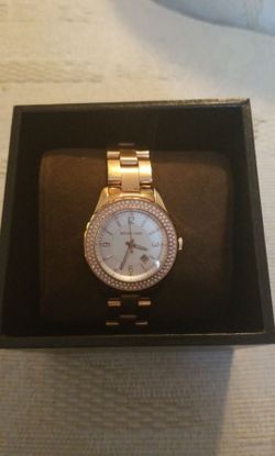 Authentic Michael Koors Rose Gold watch Like New in Box