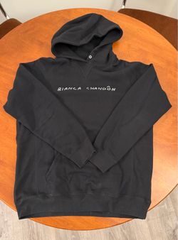 Bianca Chandon Black Hoodie. Size XL. Excellent Condition