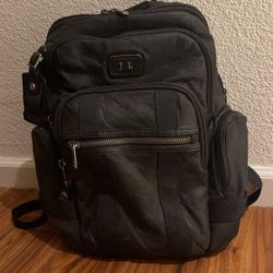 Black Leather Travel Bag Tumi