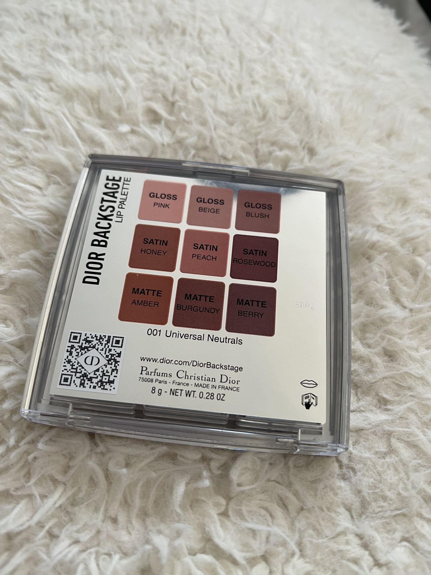 Dior Backstage Lip Palette 001Universal Neutrals Matte Glossy Satin Rare for Sale in Jersey City NJ OfferUp