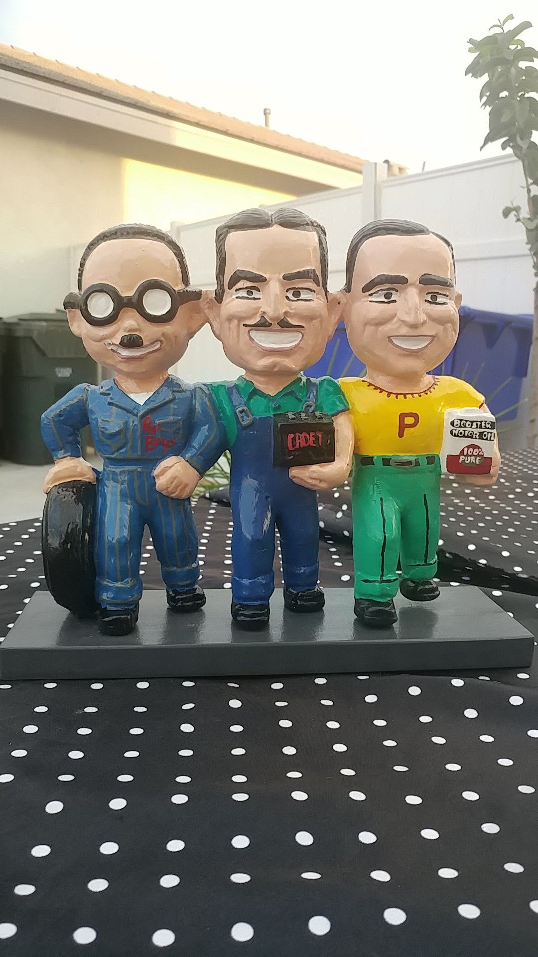 Pep boys statue