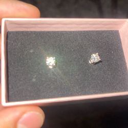 Moissanite earrings