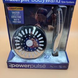 Waterpik Body Wand Spa System with Power Comb Plus Power Pulse Force *New*