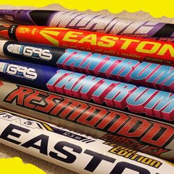 EASTON SLOWPITCH - Softball Bats USSSA UTrip Slow Pitch Bat Tantrum 1pc One Piece Resmondo Comic Wham FireFlex Fire Flex 25oz 26oz 27oz 28oz U-Trip