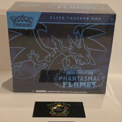 Pokemon Cards Phantasmal Flames Elite Trainer Box 