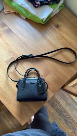 Coach mini Andrea black crossbody