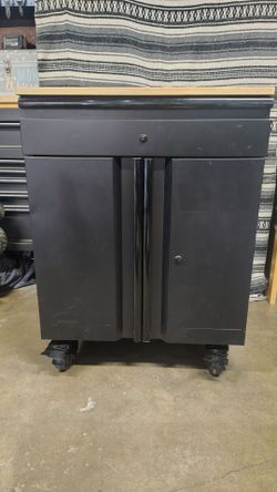 Husky heavy duty base cabinet.