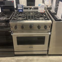 🙌VIKING 30” Open Burners Gas Range🙌Open Box‼️
