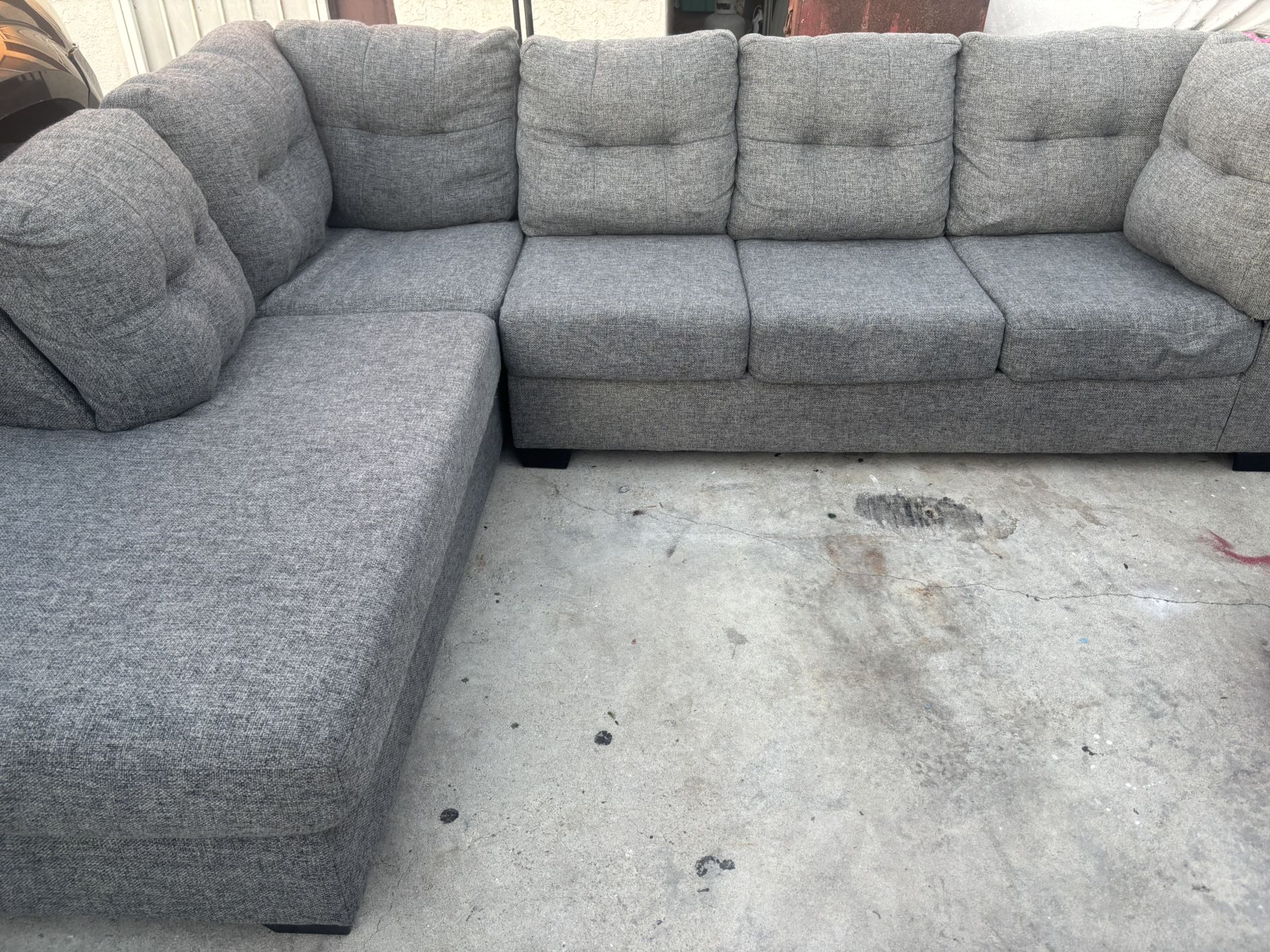 2 Piece Sectional  Couch 