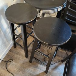 6 Bar Stools Available