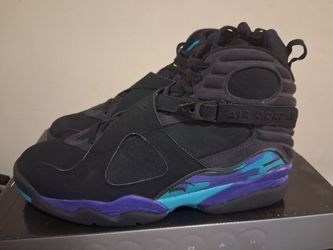 Air Jordan 8 Retro Aqua Sneakers