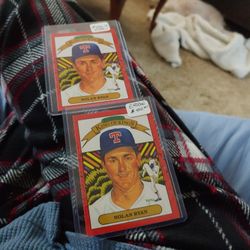 1989 Dunruss Nolan Ryan Errow Cards