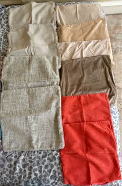 Mixed Throw Pillow Covers Set