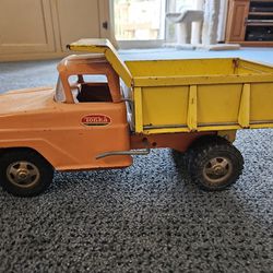 Tonka Dump Truck Orange