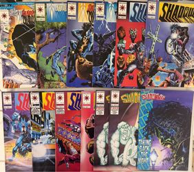 Valiant Shadowman Comic Book Lot 13 issues